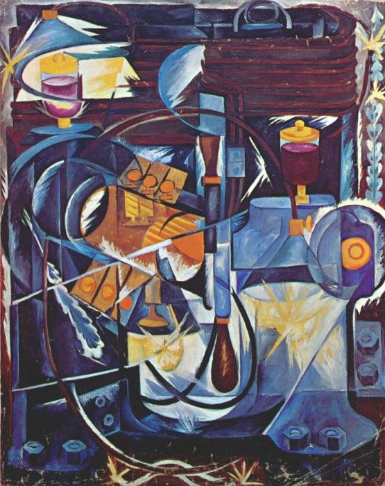 goncharova dynamo machine 1913. , 