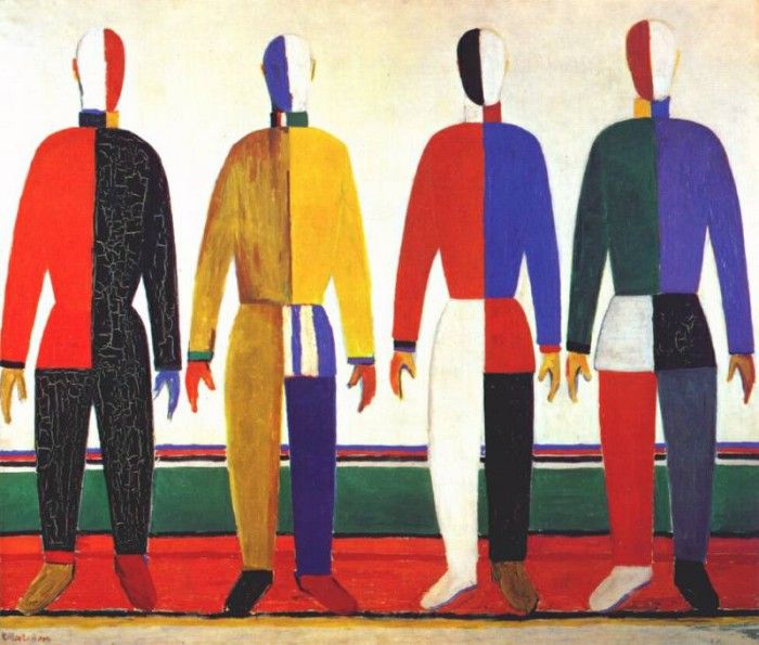 malevich sportsmen 1928-30. , 