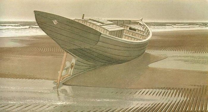 Pratt, Christopher - Boat in Sand (end. , 