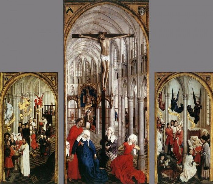 Weyden Seven Sacraments Altarpiece. ,   