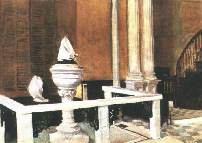 Hopper Baptistry of St. Johns, 1929, Private collection. , 