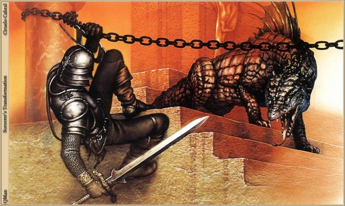 QMan CC TAOC 482 Sorcerers Transformation. Cabral