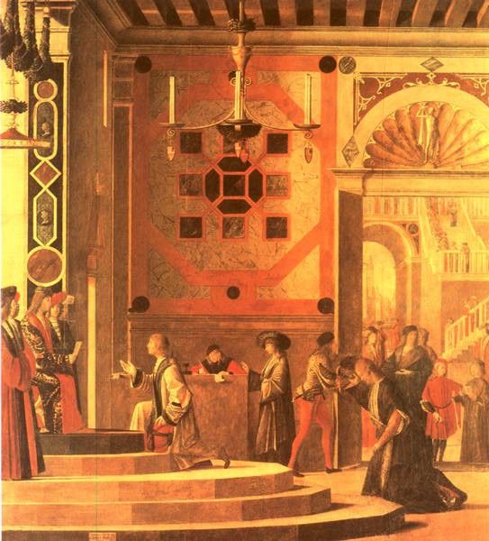 CARPACCIO EPISODIO DEL CICLO DELLE STORIE DI SANTORSOLA . ��������, �������