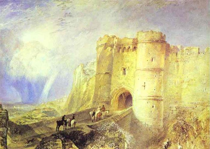 William Turner - Carisbrook Castle, Isle of Wight. 