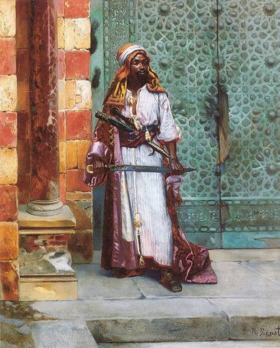 Standing Guard.  