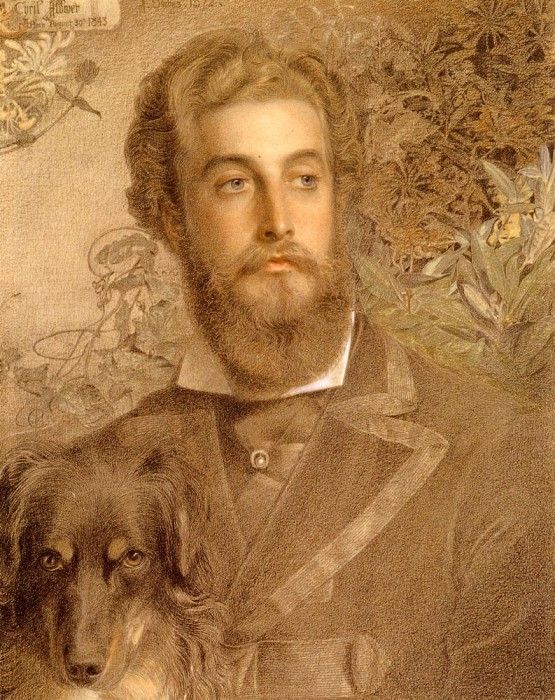 Sandys Anthony Frederick Augustus Portrait Of Cyril Flower  Lord Battersea. Sandys, 