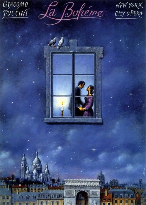 am-Rafal Olbinski La Boheme. Olbinski, 