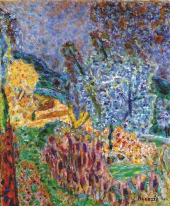 bonnard the garden 1943.  