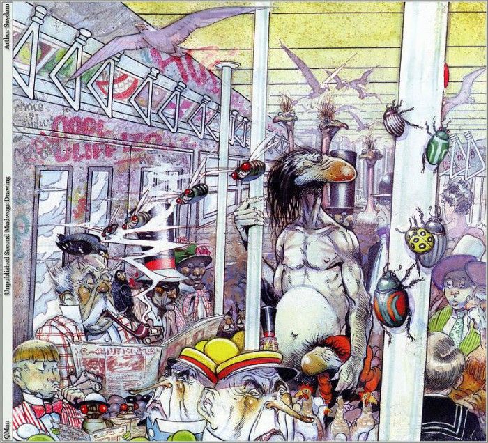 QMan AS Vis 2263 Unpublished Second Mudwogs Drawing. �������, �����