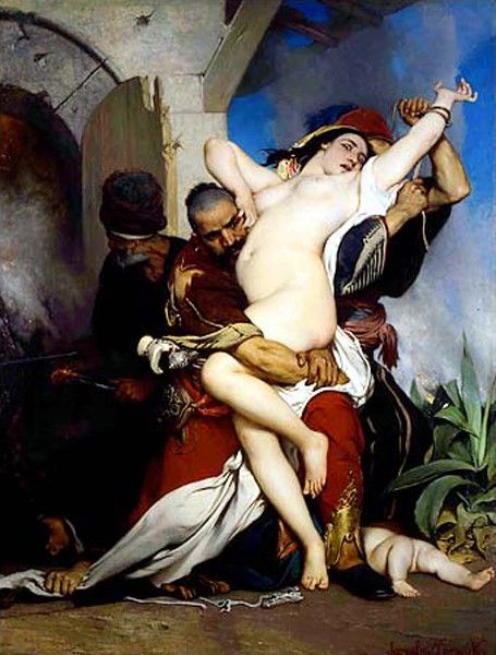 Cermak Jaroslav The Abduction of a Herzegovenian Woman. , 