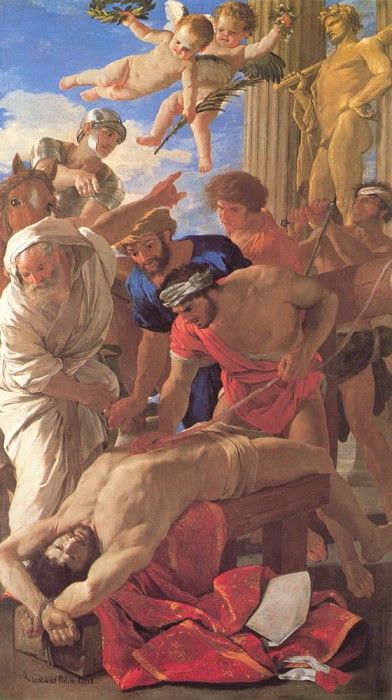 Poussin The Martyrdom of St Erasmus. , 