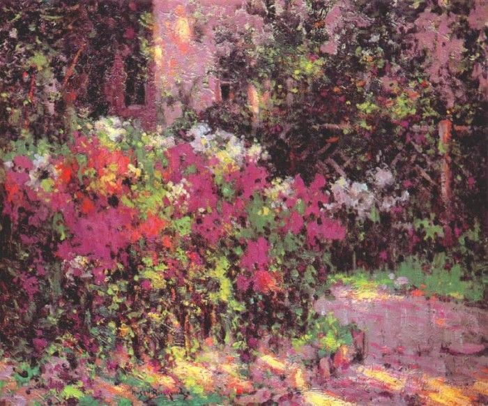 breckenridge the flower garden 1906. 