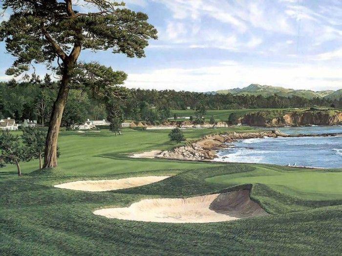 hallowed ground csg007 pebble beach 18thgreen. Hartough, 