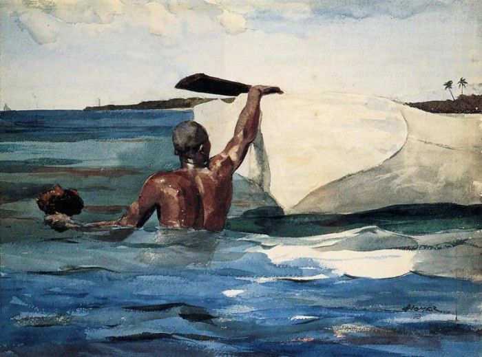 Homer Winslow The Sponge Diver. , 