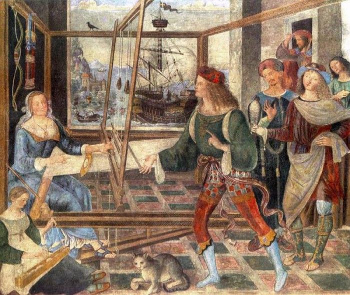 PINTURICCHIO The Return Of Odysseus. 