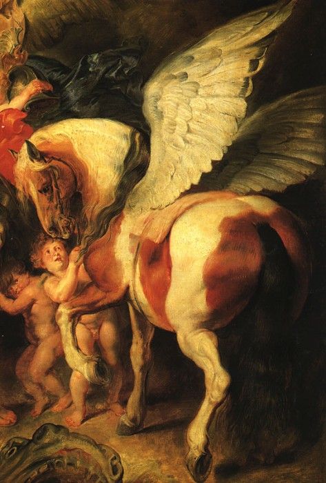 Rubens Perseus and Andromeda Detalj 1620-21 Eremitaget. ,  