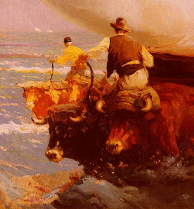 Cubells y Ruiz Enrigue Martinez Return From Fishing. ,    