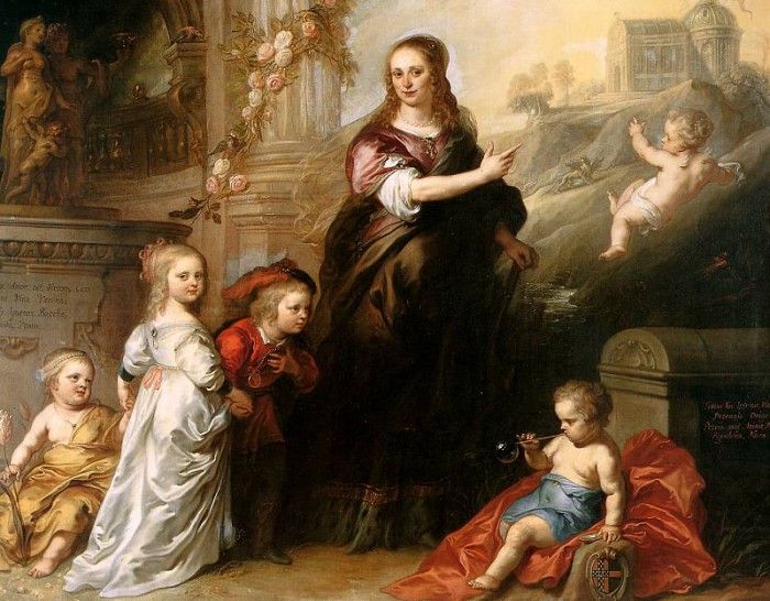 Thulden van Theodoor Josina Copes van Westrum and her childr. Thulden,  