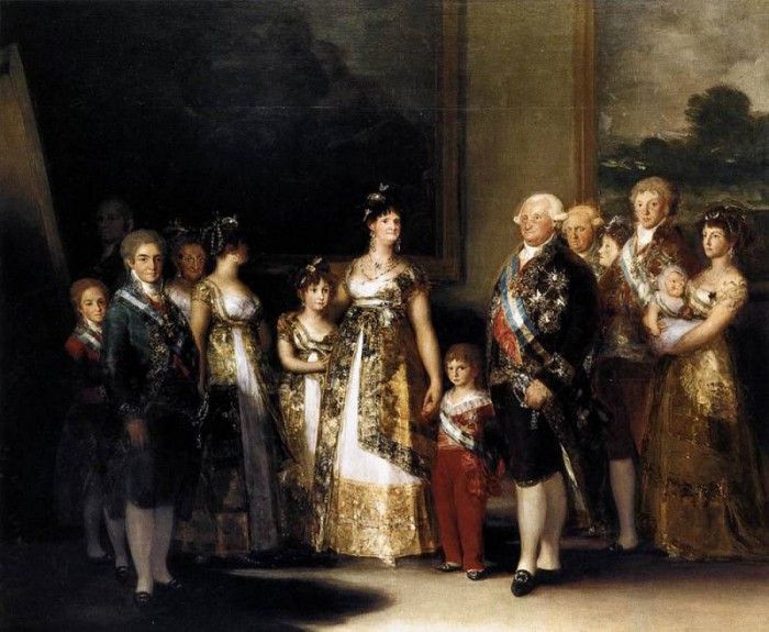 GOYA Francisco de Charles IV and his Family.   ,  