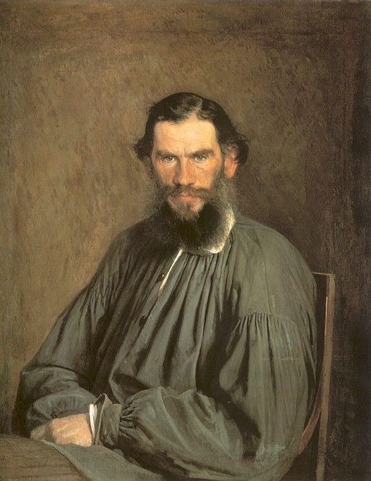 Portrait of the Writer Leo Tolstoy. ,  