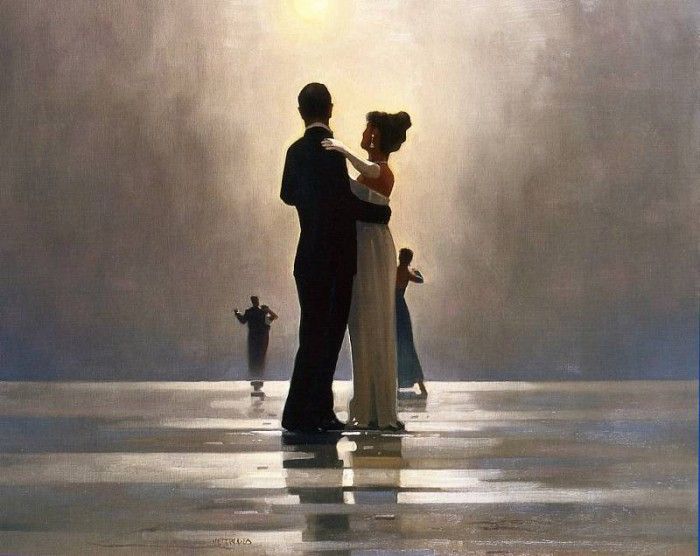 Jack Vettriano - Dance Me to the End of Love, De.  