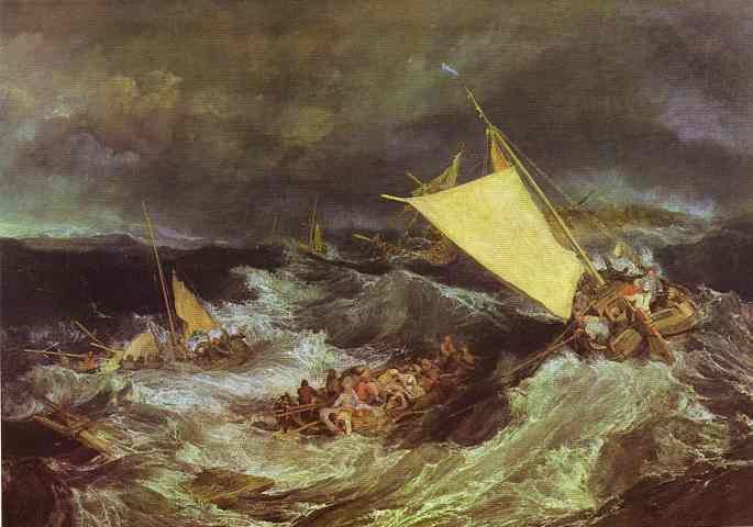 William Turner - The Shipwreck. 