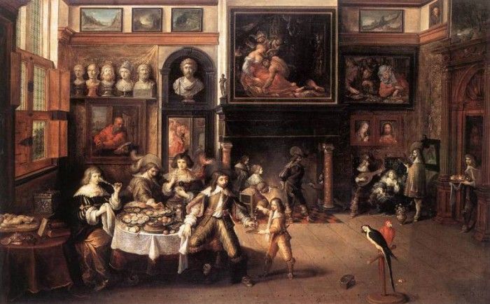 FRANCKEN Frans II Supper At The House Of Burgomaster Rockox. Francken,  