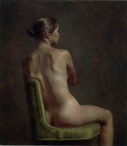 026 Seated Nude.  