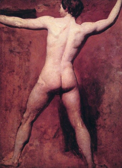 Academic male nude. , 