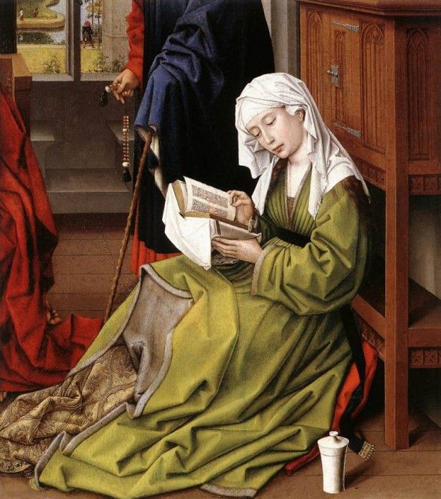 Weyden The Magdalene Reading. ,   