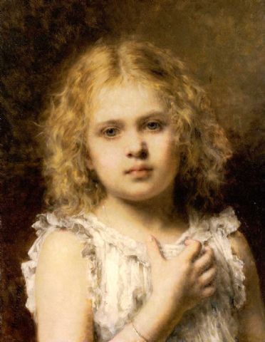 Harlamoff Alexej A Young Beauty. ,  Alexeivich