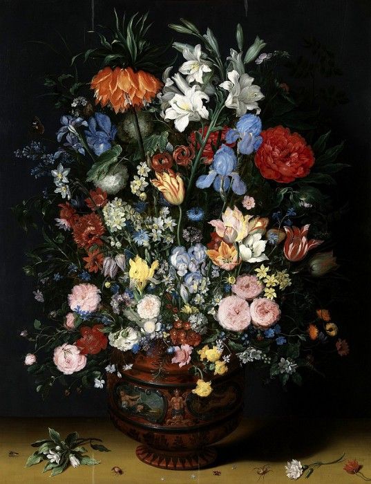   . 10176.   ,  [Flowers In A Vase]. ,   (1568-1625)