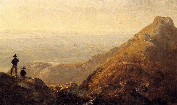 Gifford Sanford Robinson A Sketch of Mansfield Mountain. , Sanford 