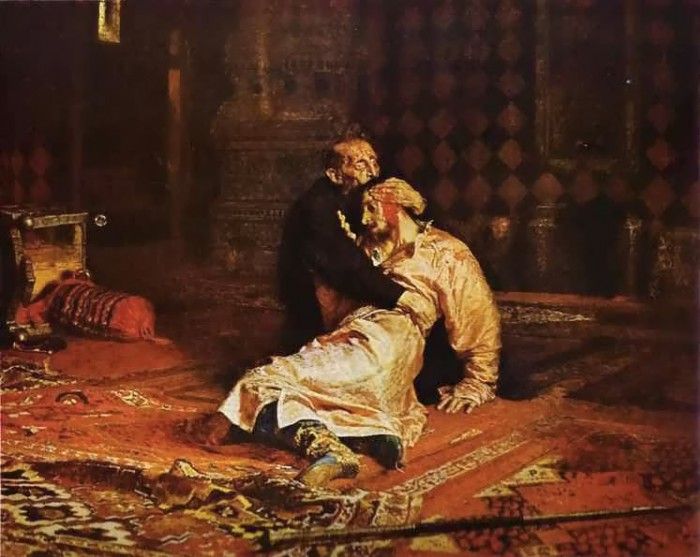Ivan the Terrible and His Son. ,  