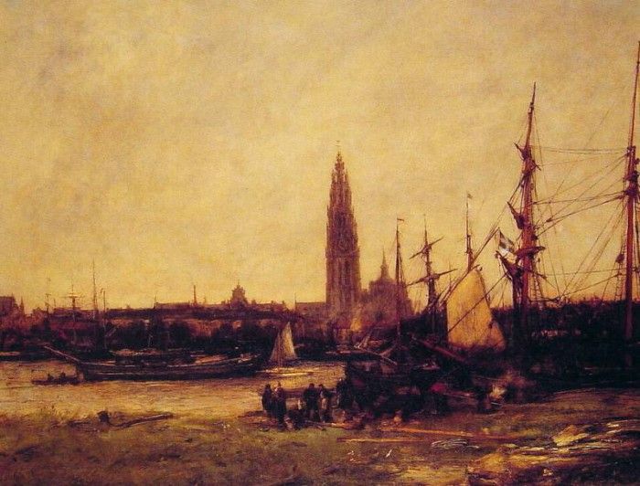 View of Antwerp. Vollon, 