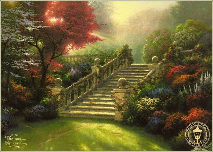 pa ThomasKinkade 09 StairwayToParadise.  