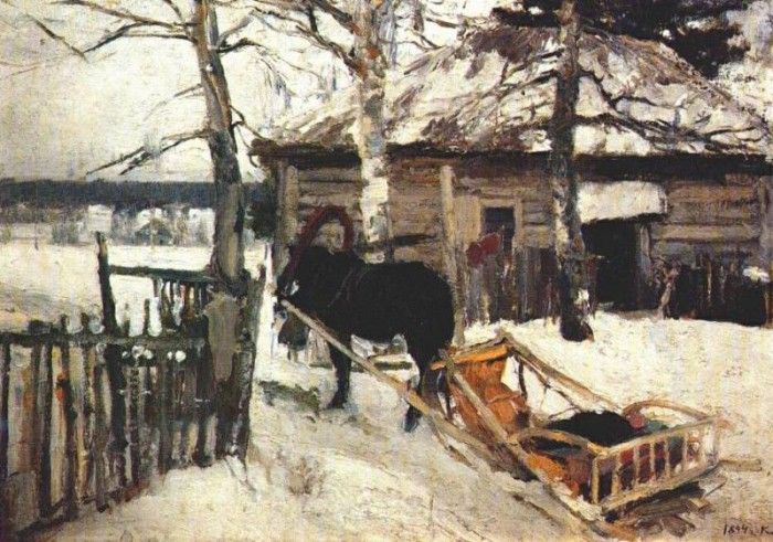 korovin winter 1894.   