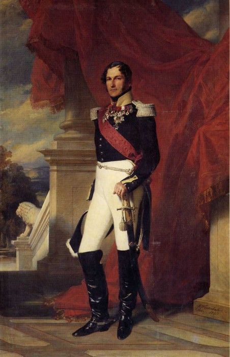 Winterhalter Franz Xavier Leopold I King of the Belgians 1840. ,  