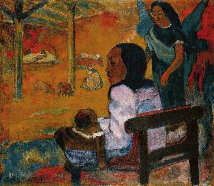 Gauguin Baby, 1896, Eremitaget. , 