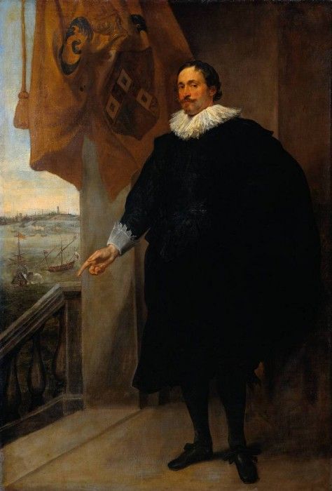 Dyck Anthony van Nicolaes van der Borght Merchant of Antwerp. ,  