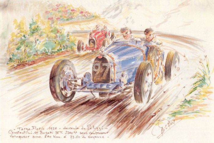 Cma 003 targa florio bugatti type 35 23 litre.  