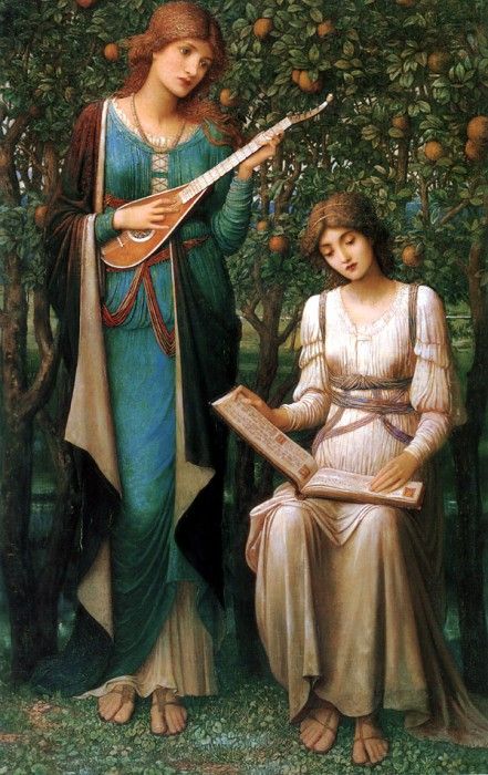 ger-JohnMelhuishStrudwick-WhenApplesWereGoldenAndSongsWereSweet. Strudwick,  Melhuish