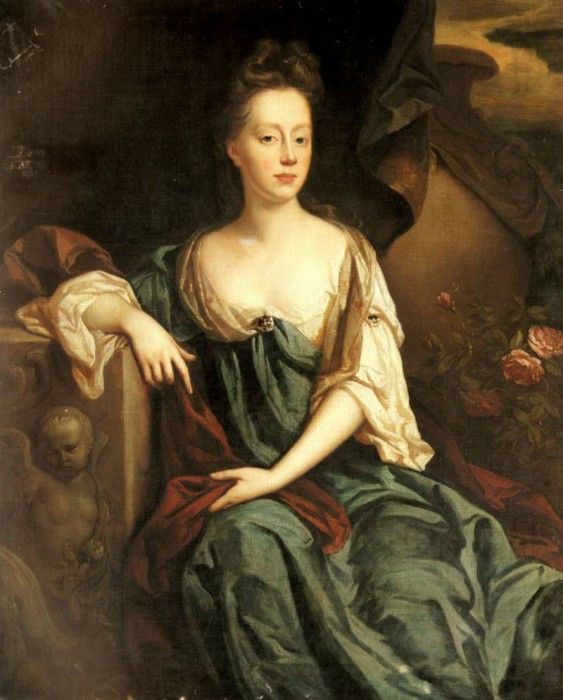 Riley John Portrait Of Anne Sherard Lady Brownlow. , 