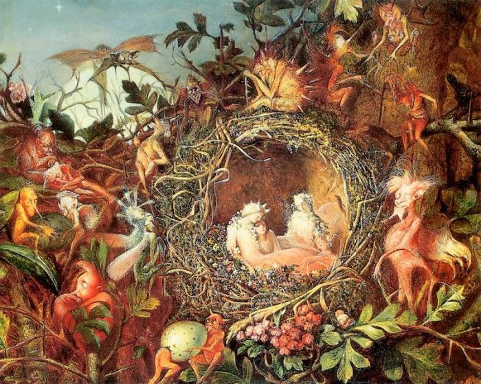 kb Fitzgerald JA-Fairies in a Nest. ,  Anster