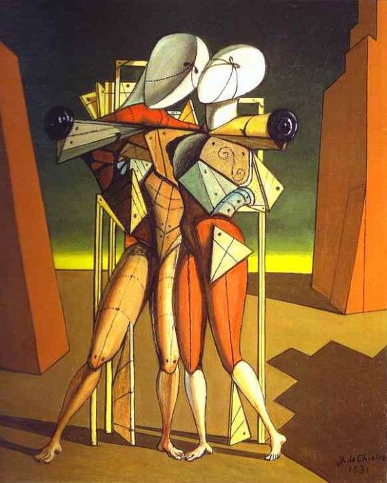 De Chirico - Hector and Andromache. ,  