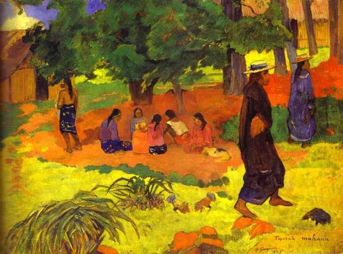 Gauguin - Taperaa Mahana. , 