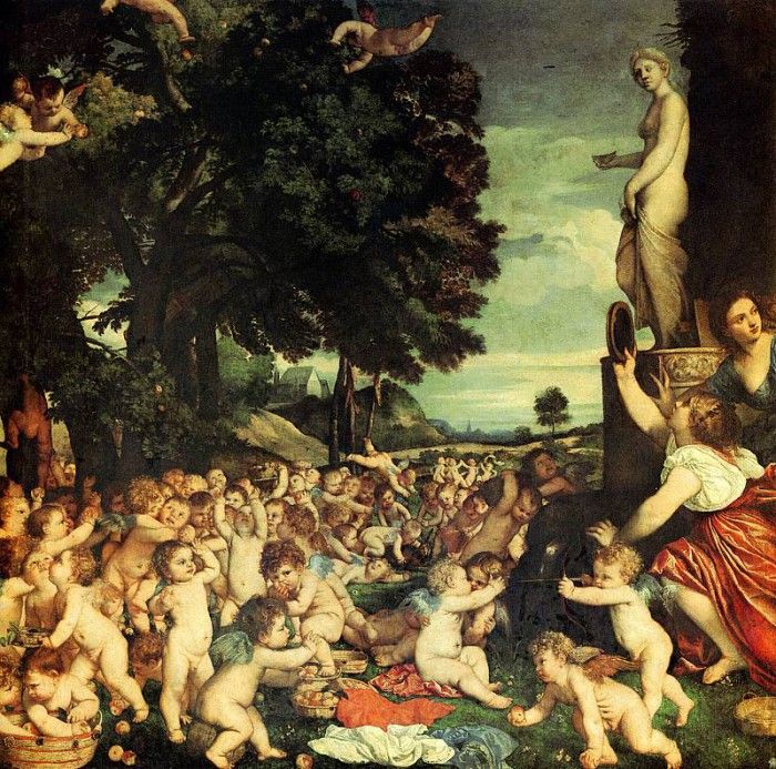 Titian The Worship of Venus 1516 18.  ( )