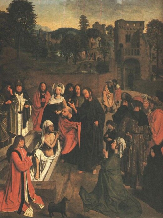 GEERTGEN tot Sint Jans The Raising Of Lazarus. Sint,   Geertgen