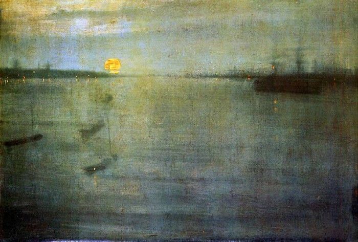 Whistler James Nocturn Sun. Уистлер, Джеймс Эббот Макнил