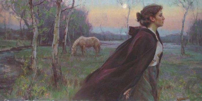 As the Moonrises 36x72. Gerhatz, ������� F